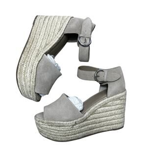 Marc Fisher LTD Women’s MLalita Espadrille Wedge Sandal Light Natural 9M